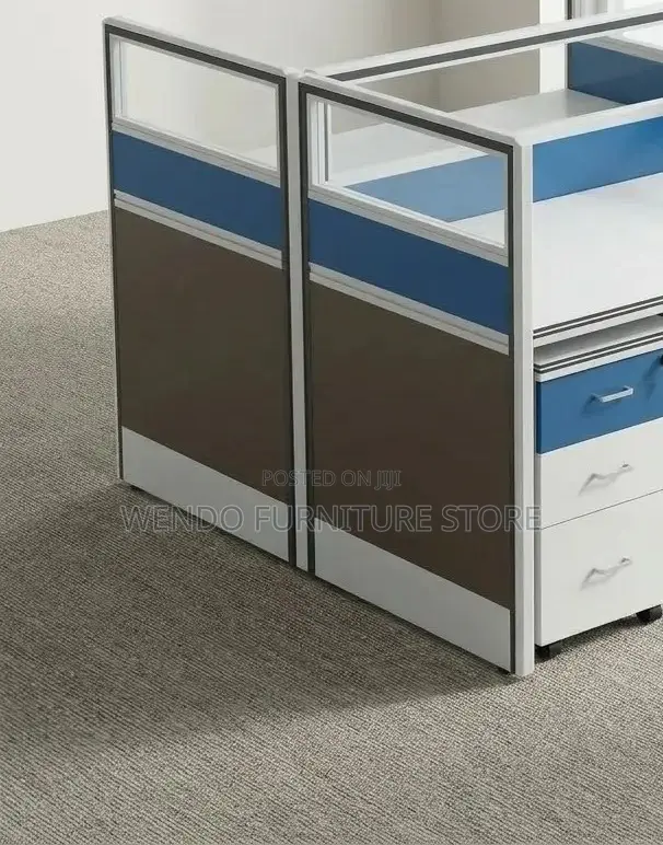 Office Workstation; Two Users Employees Practical Office Workstations