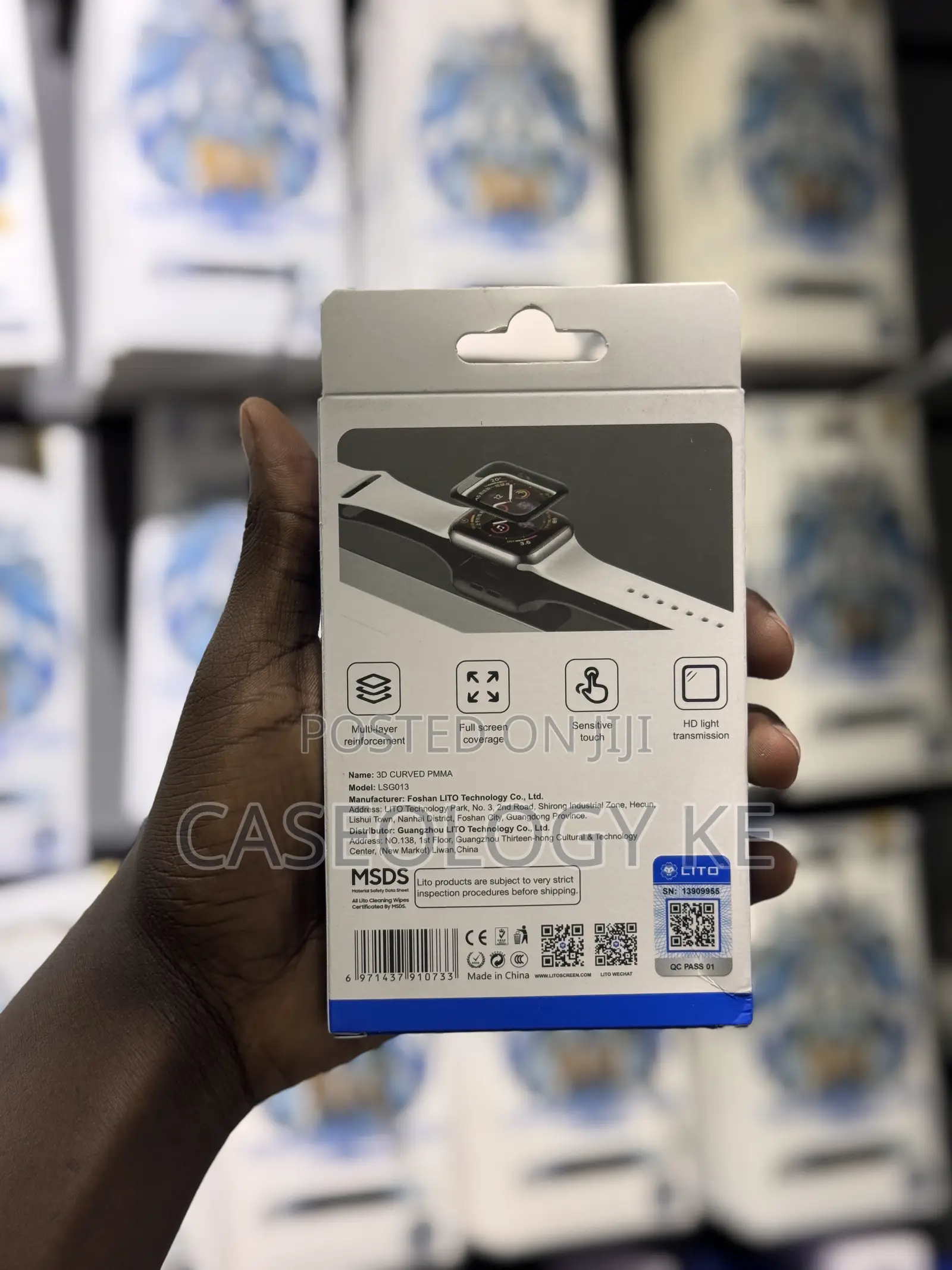 3D Curved Apple Watch Series 10/11 42mm Protector by Lito