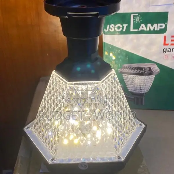 Solar Gate Garden Post Light
