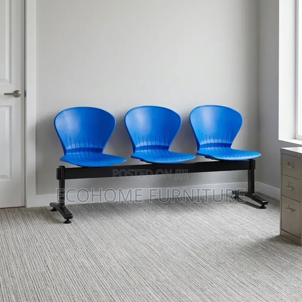 Waiting Bench – 3 Seater Reception Office Waiting Chair