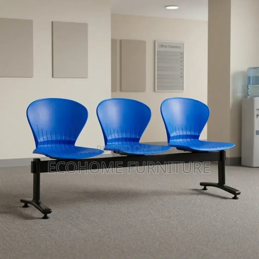 Waiting Bench – 3 Seater Reception Office Waiting Chair
