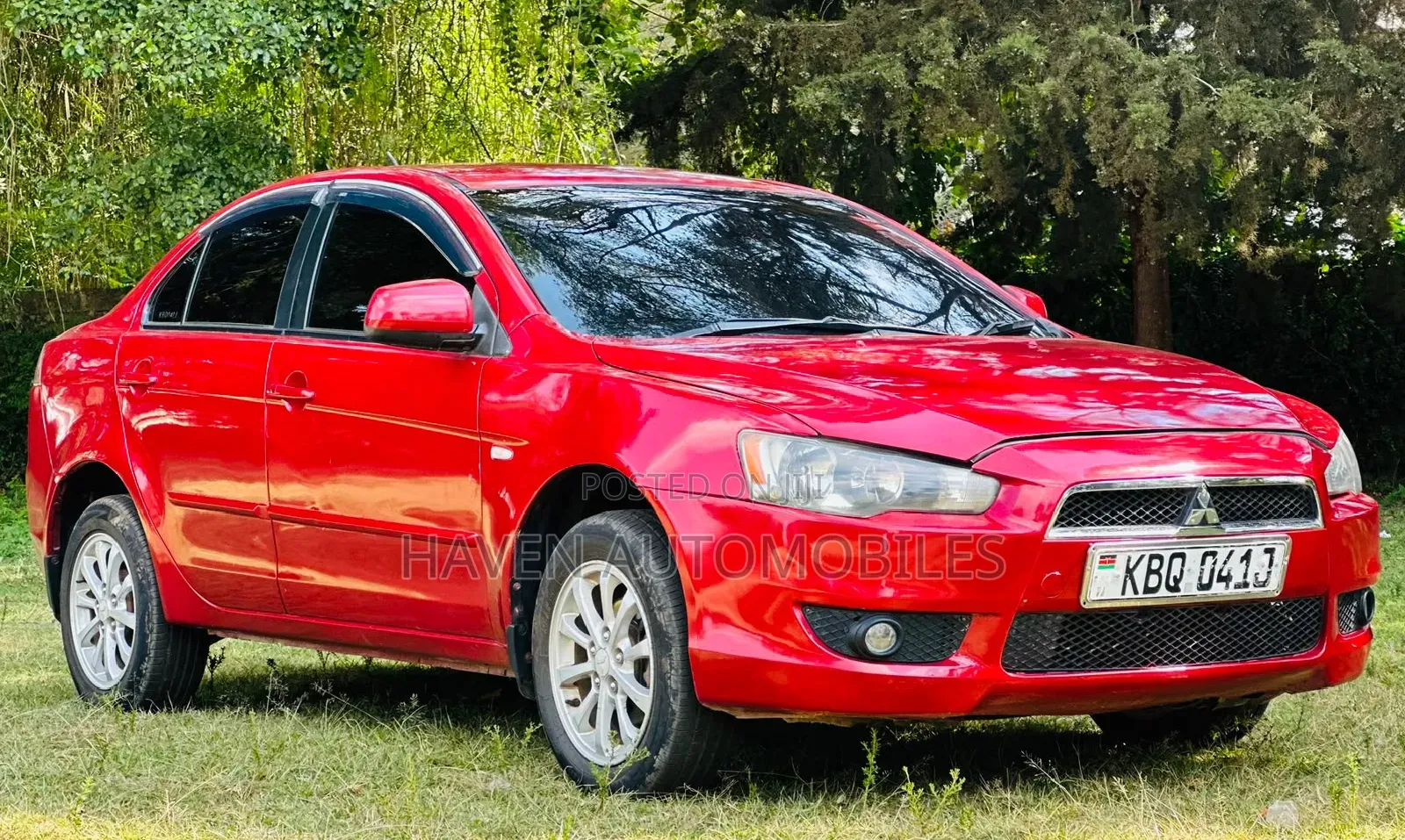 Mitsubishi Lancer 2010 Red