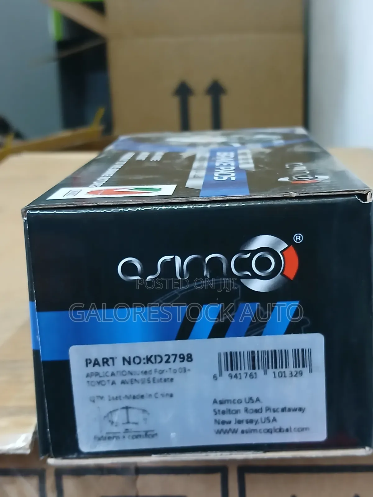 Kd 2798 Toyota Avensis Corolla Front Asimco Breakpads