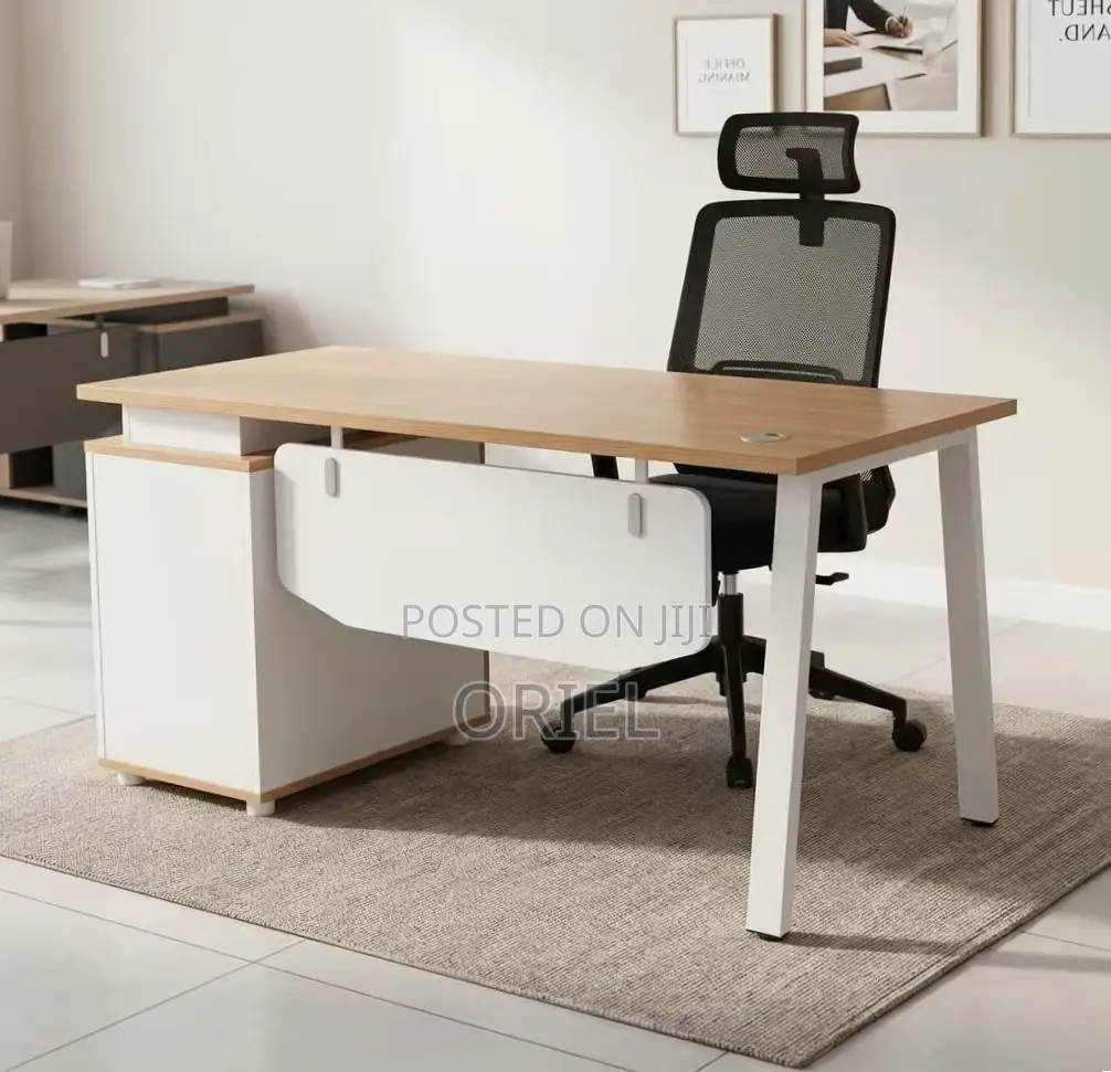 Office Desk : 1.4m Employee Work Desk