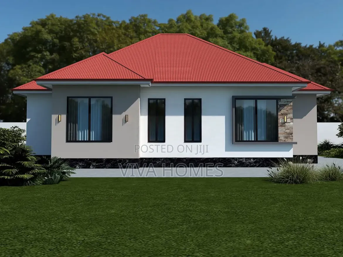 3-Bedroom Bungalow Design | Modern Functional