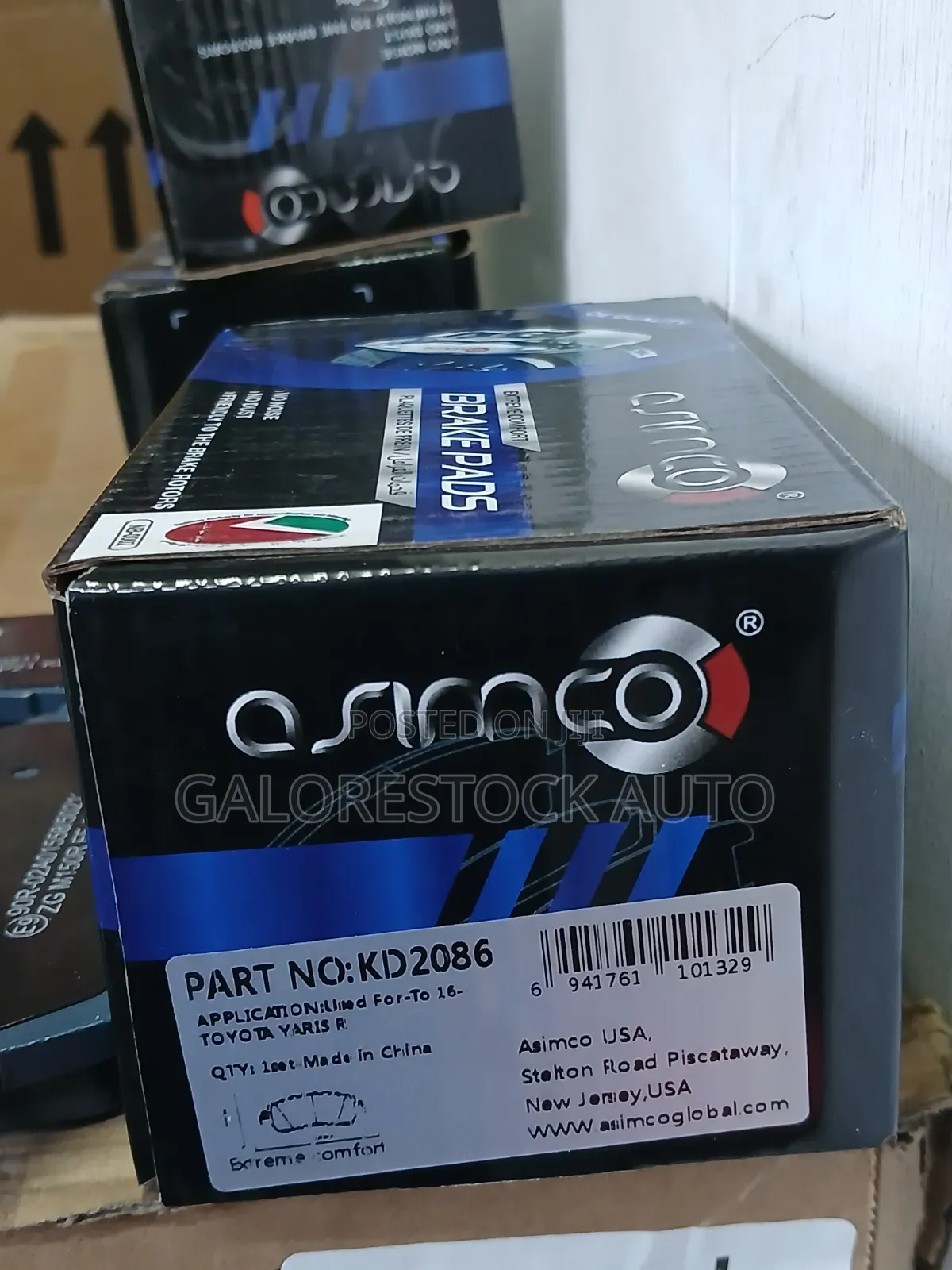 Kd 2086 Mazda Demio Dj, 2,toyota Yaris Nissan Kicks Asimco Pads