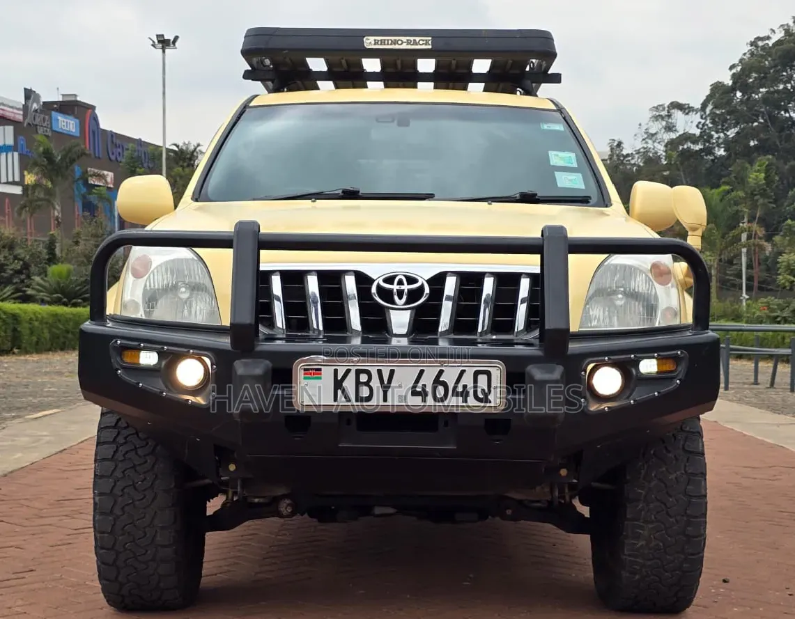 Toyota Land Cruiser Prado 2008 Yellow