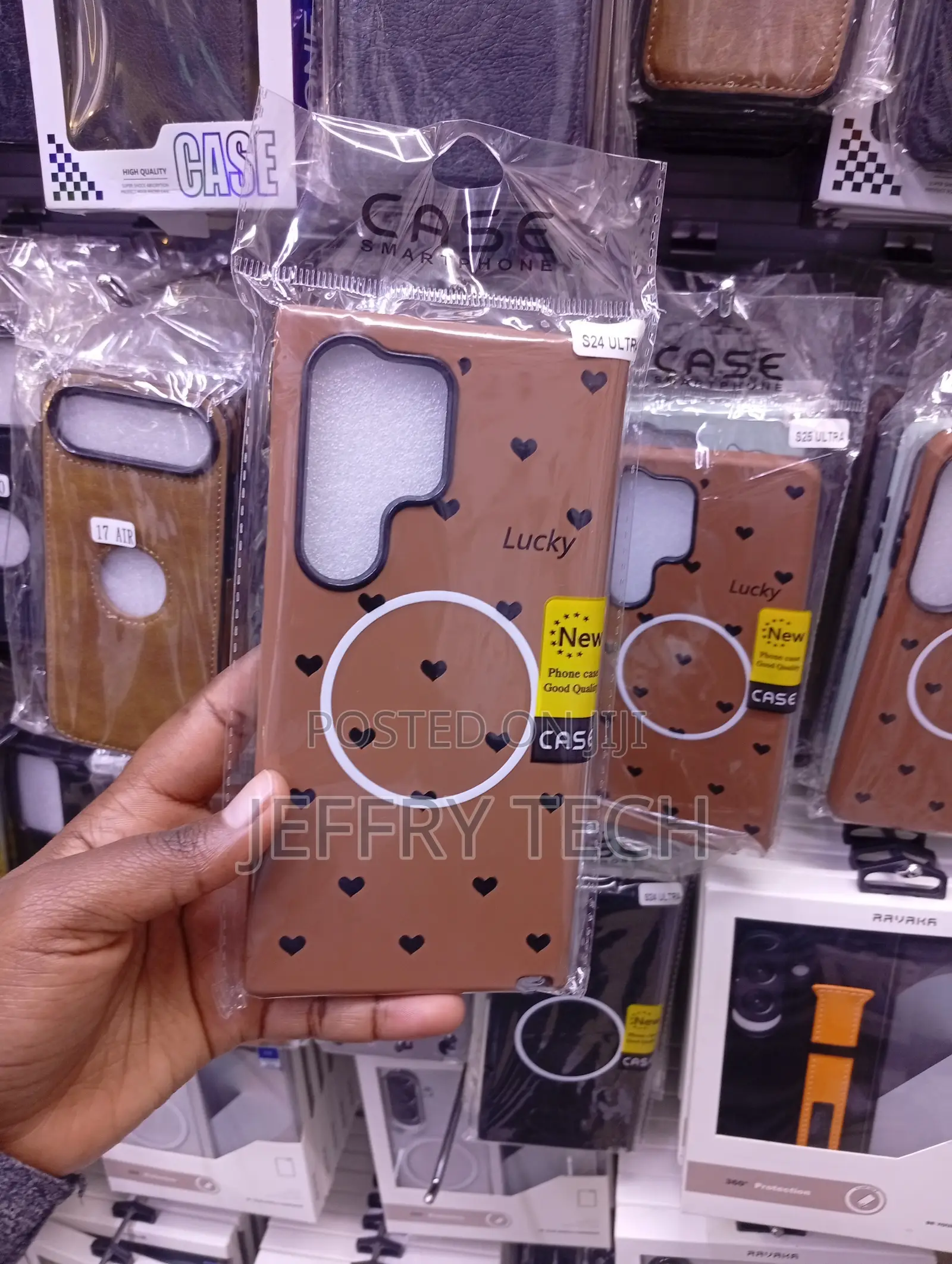 Hand Features a Label Marking Its With the Samsung Galaxy S24 Ultra