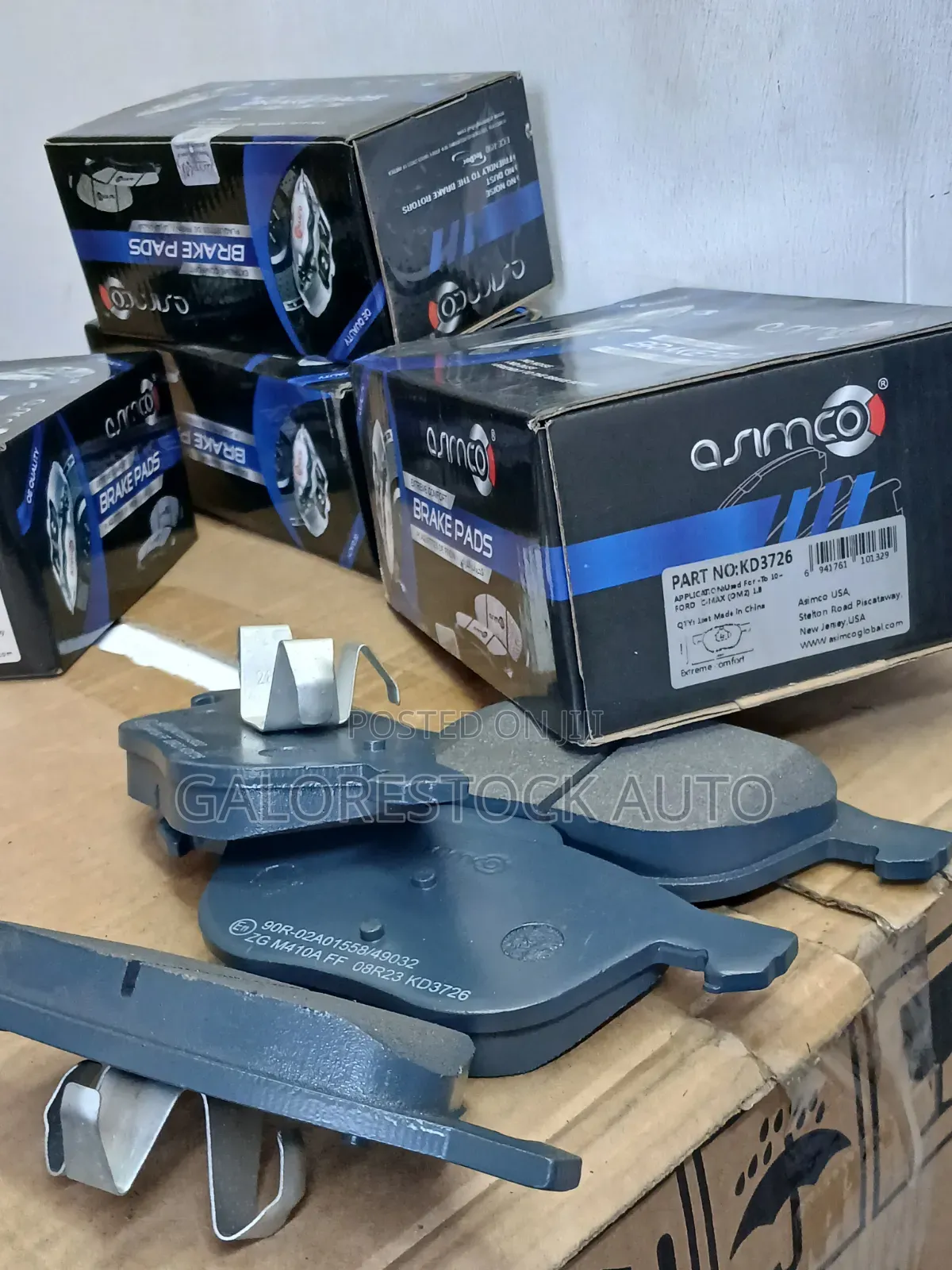 Asimco Kd 3726 Front Ford Mazda Volvo Front Asimco Breakpads