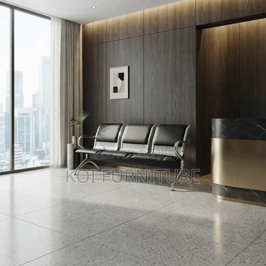 Office Bench; Three Seaters Anti-Scratch Reception Bench