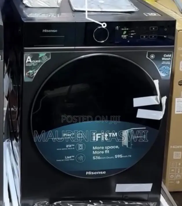 Hisense 12/8kg Wd5s1245bb Inverted Motor Machine Ifit Machine
