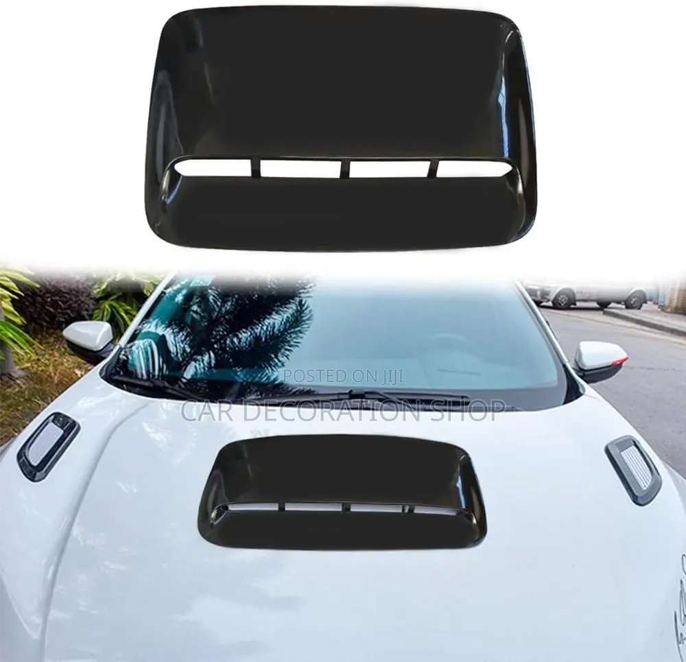 Bonnet Slatted Grille Design With Glossy Finish Bonnet Styling Scoop