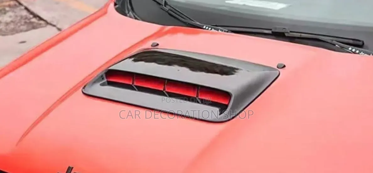 Bonnet Slatted Grille Design With Glossy Finish Bonnet Styling Scoop
