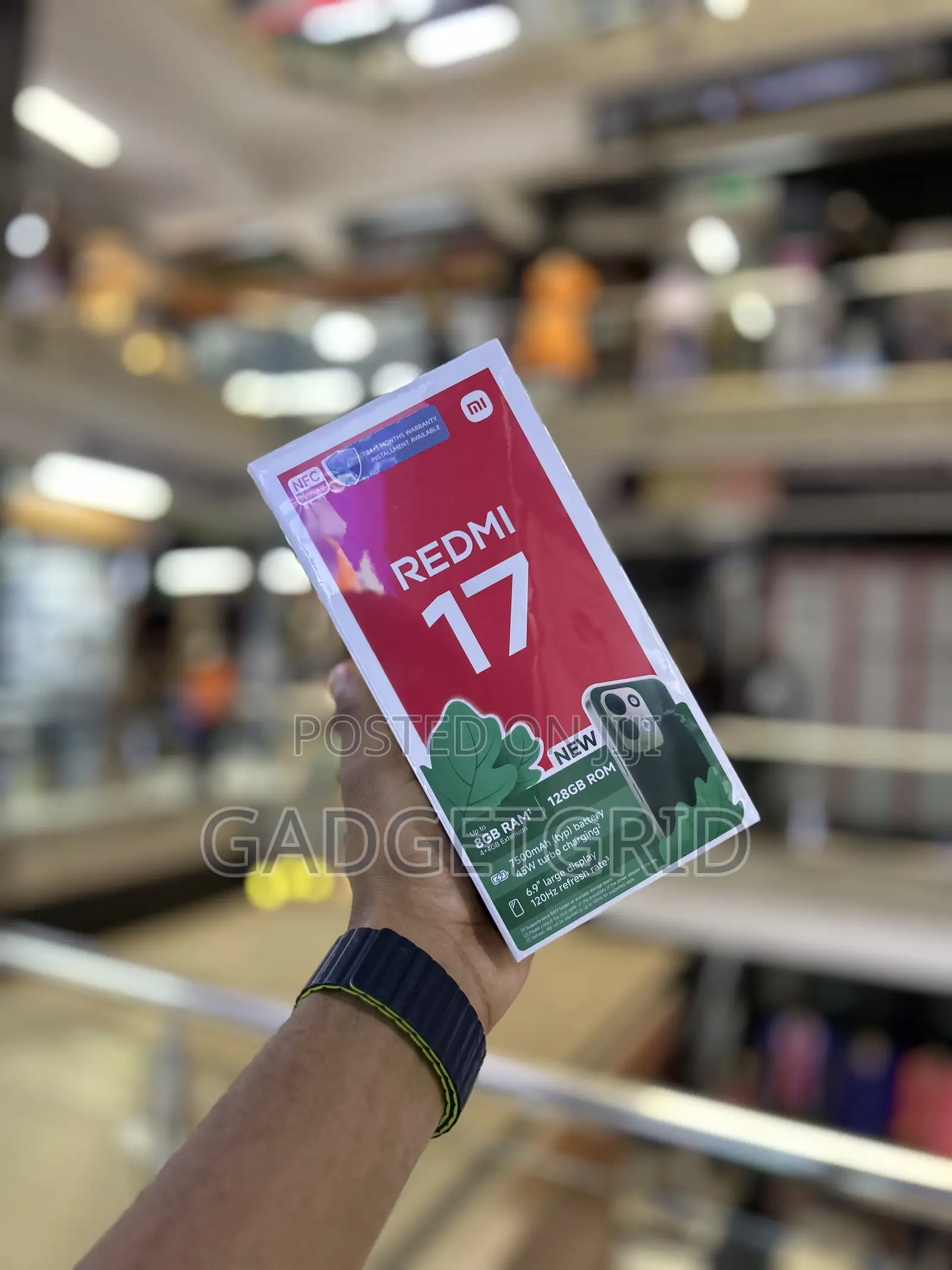 New Xiaomi Redmi 17 128 GB Black