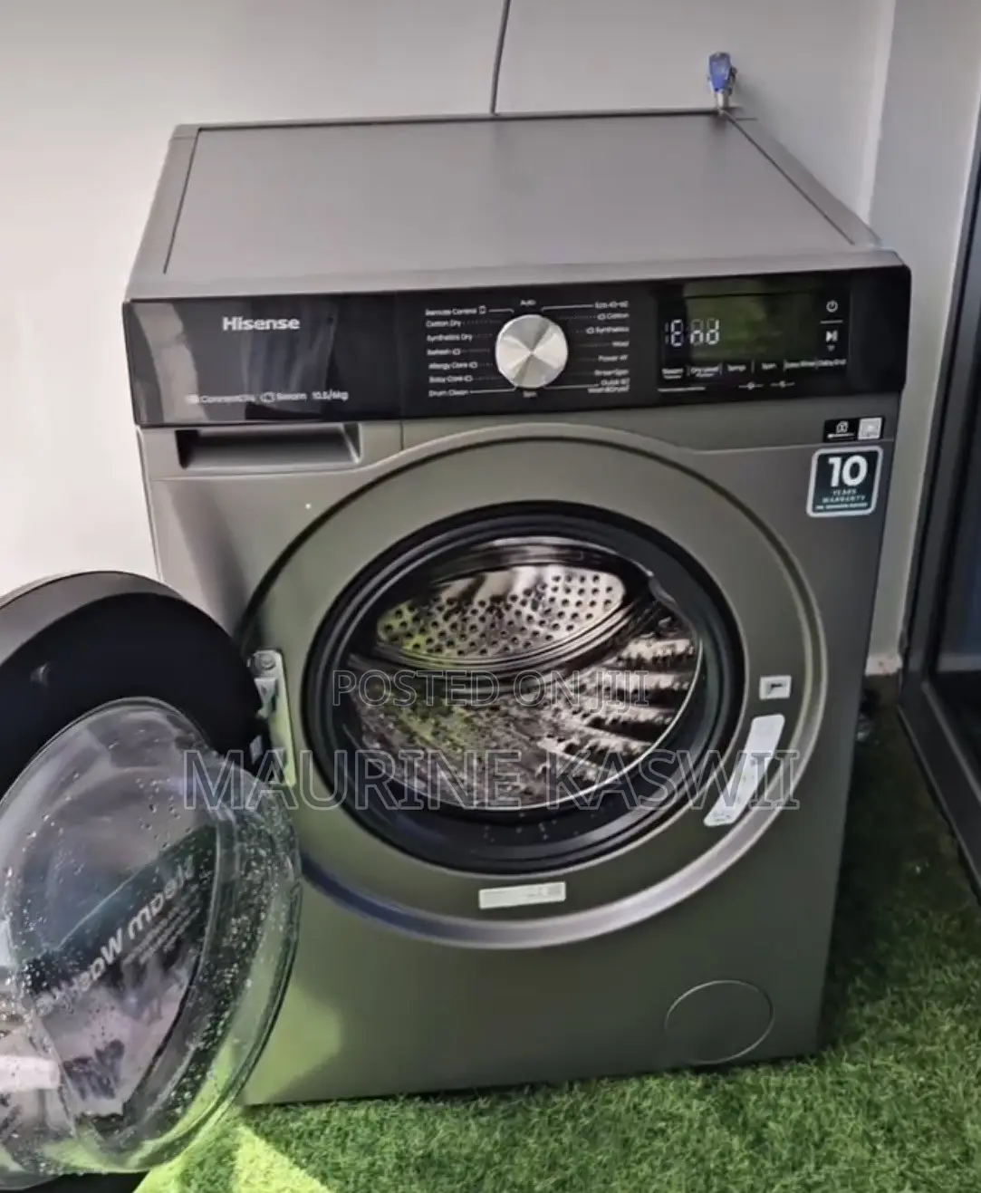 Hisense 10.5kg Inverted Motor Technology Washer Machine