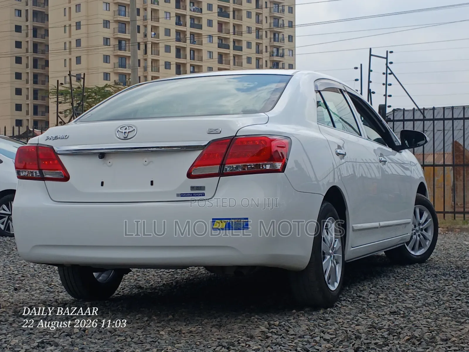Toyota Premio 2019 White