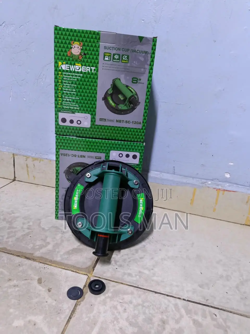 Suction Cup 8" Glass Sucker Heavy Duty NEWBEAT NBT-SC-120A
