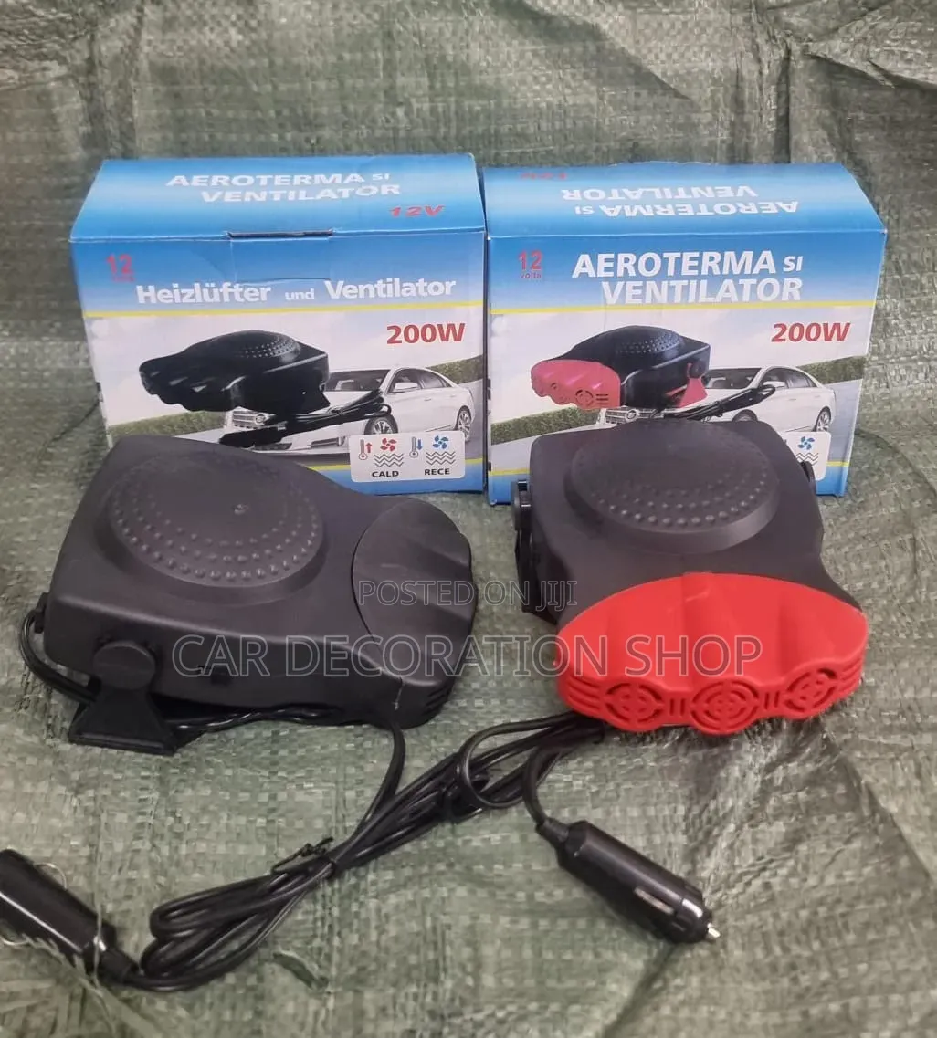 200w Dashboard Mounted Windscreen Defroster Clears Frost,mist,fog