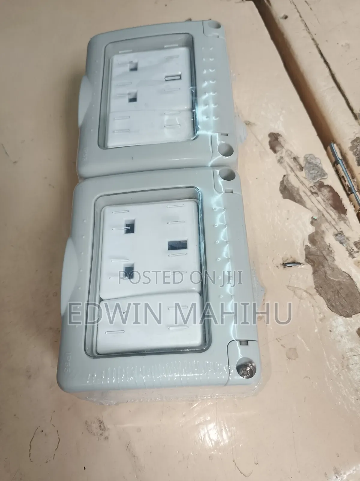 Waterproof Twin Socket