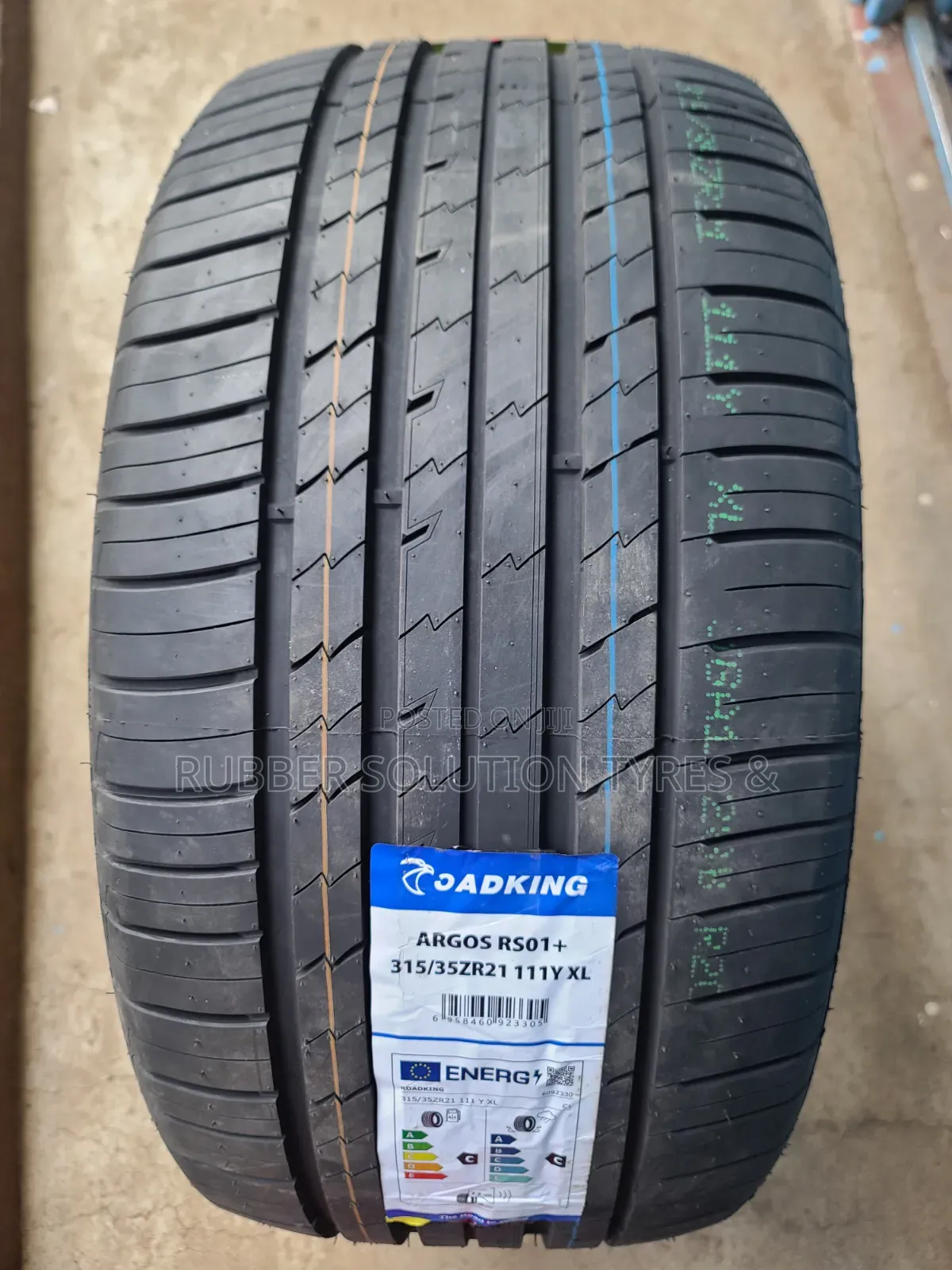 315 /35 R21 Roadking Tyres 111y Xl Argos Rs01 Highway