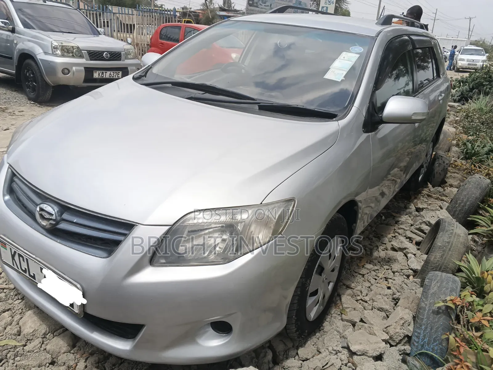 Toyota Corolla Fielder 2011 Silver