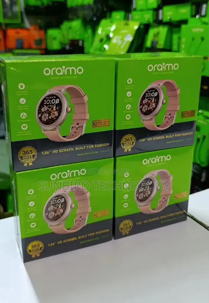 Oraimo Osw-827n Ip68 Waterproof Watch Muse 2 Lite.