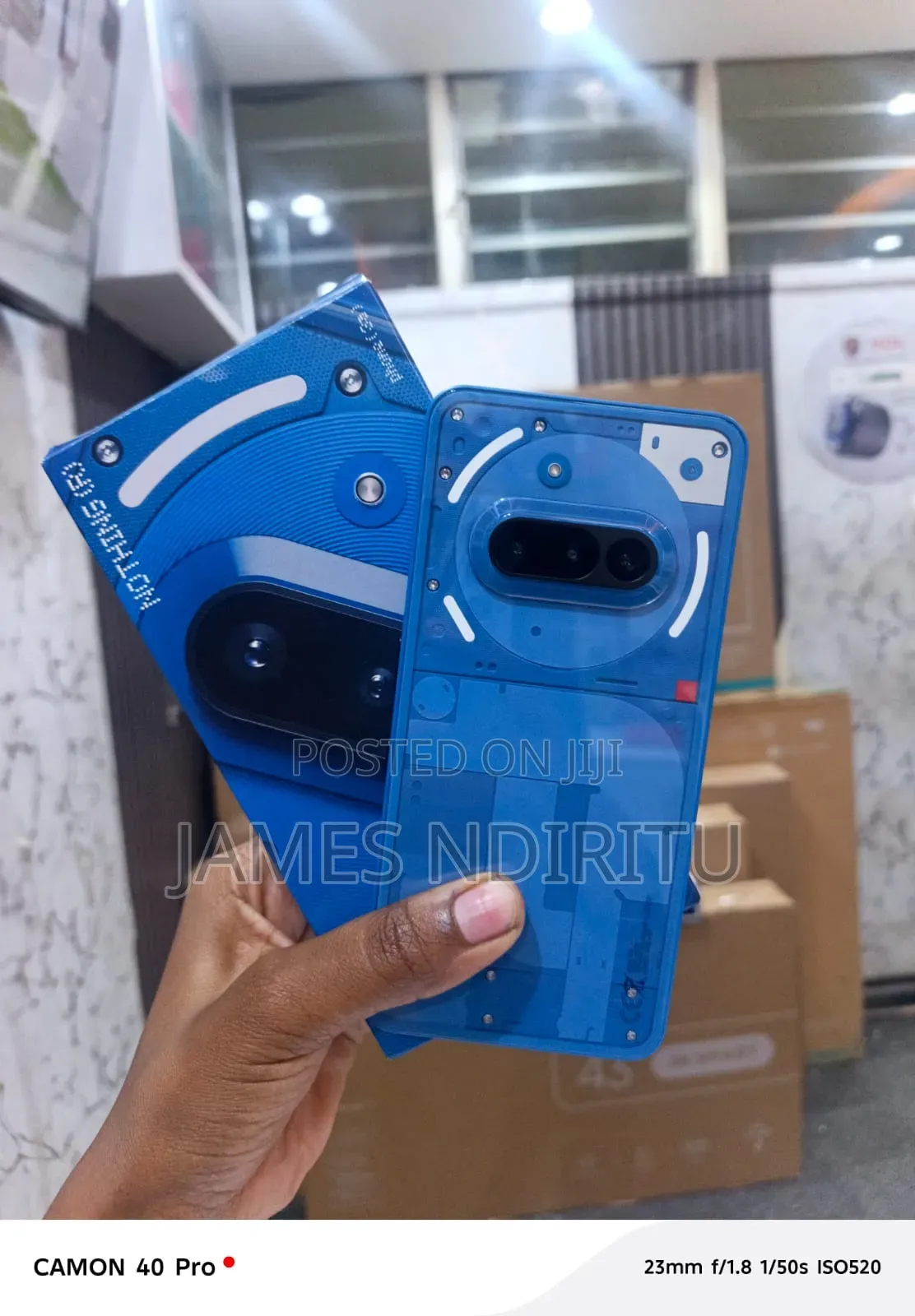 New Nothing Phone 3a 256 GB Blue