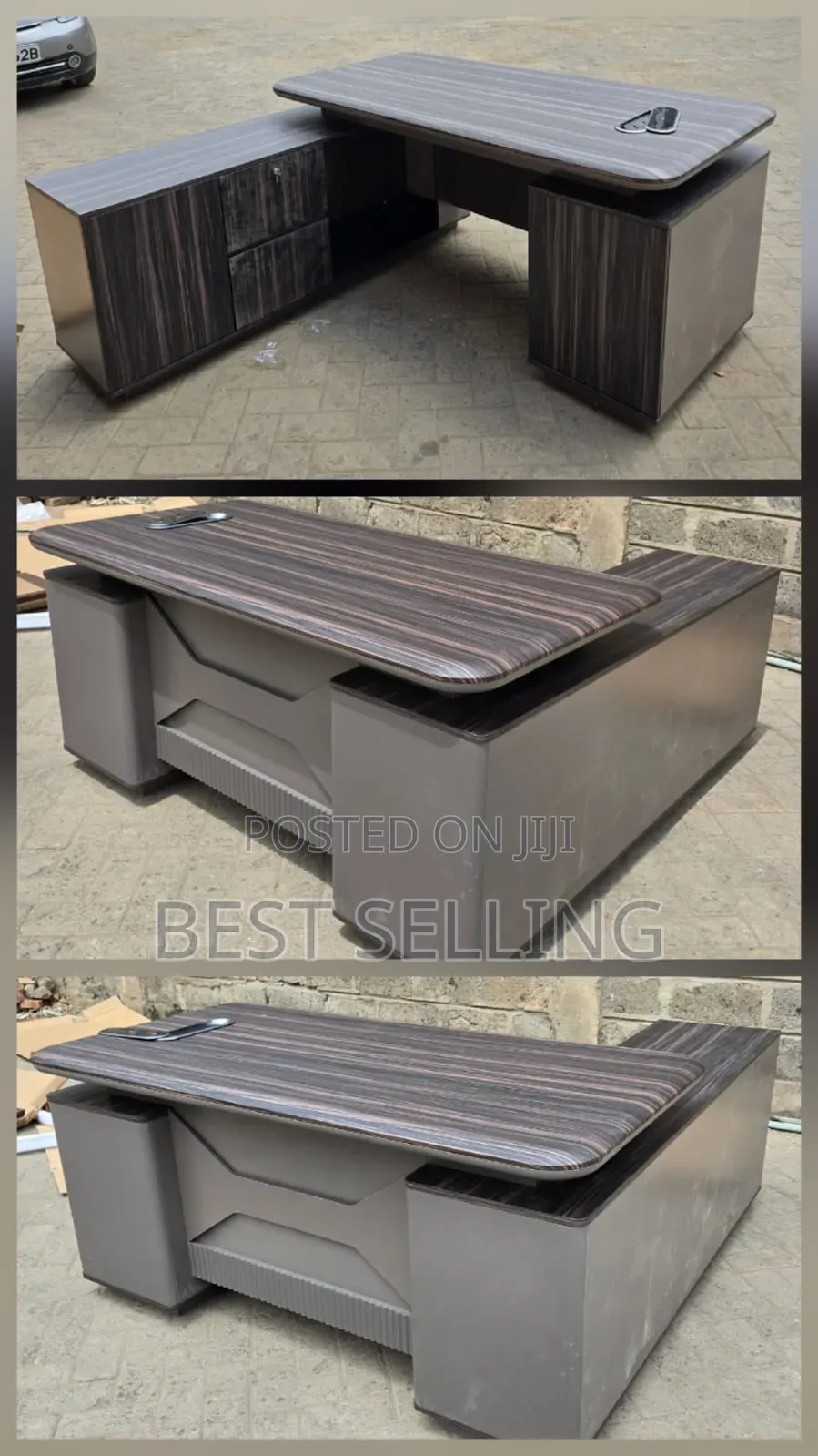 Classic Modern L Shape Executive Office Desk Managerial