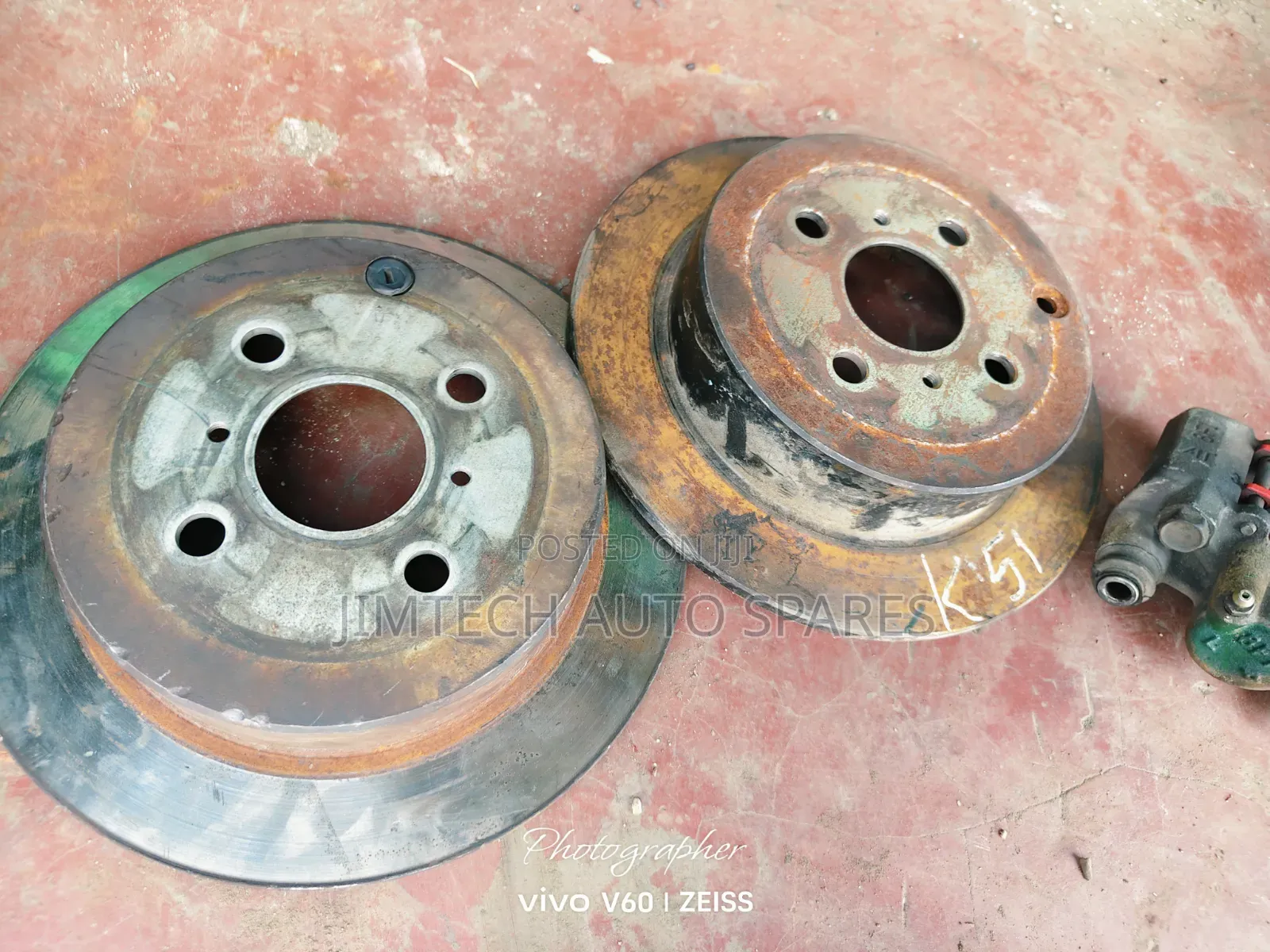 Toyota Axio Rear Brake Discs