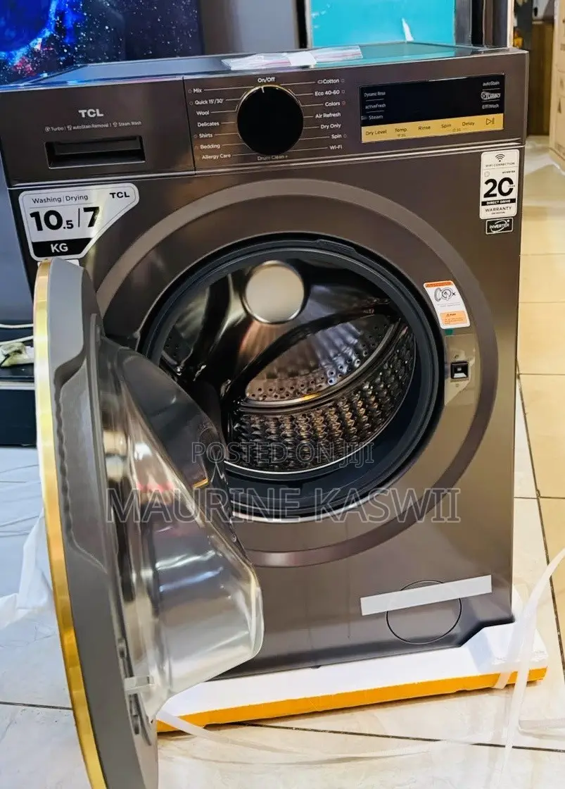 TCL Wash Dry 10kg/7kg , C7110wdg Front Load Dd Motor