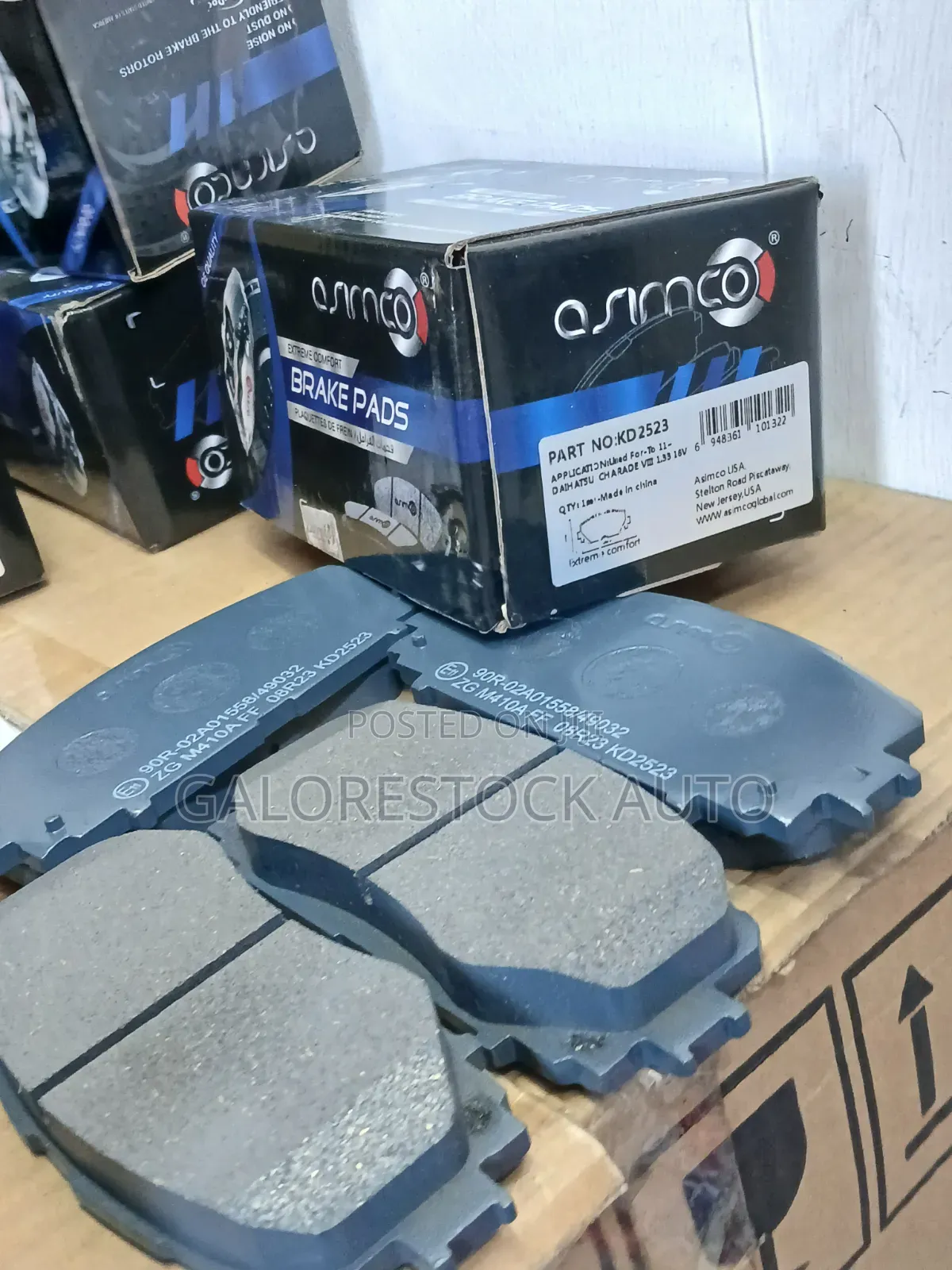 Kd 2523 Asimco Toyota Ractis,vitz,vios,verso-S, Trezia,daihatsu Bn