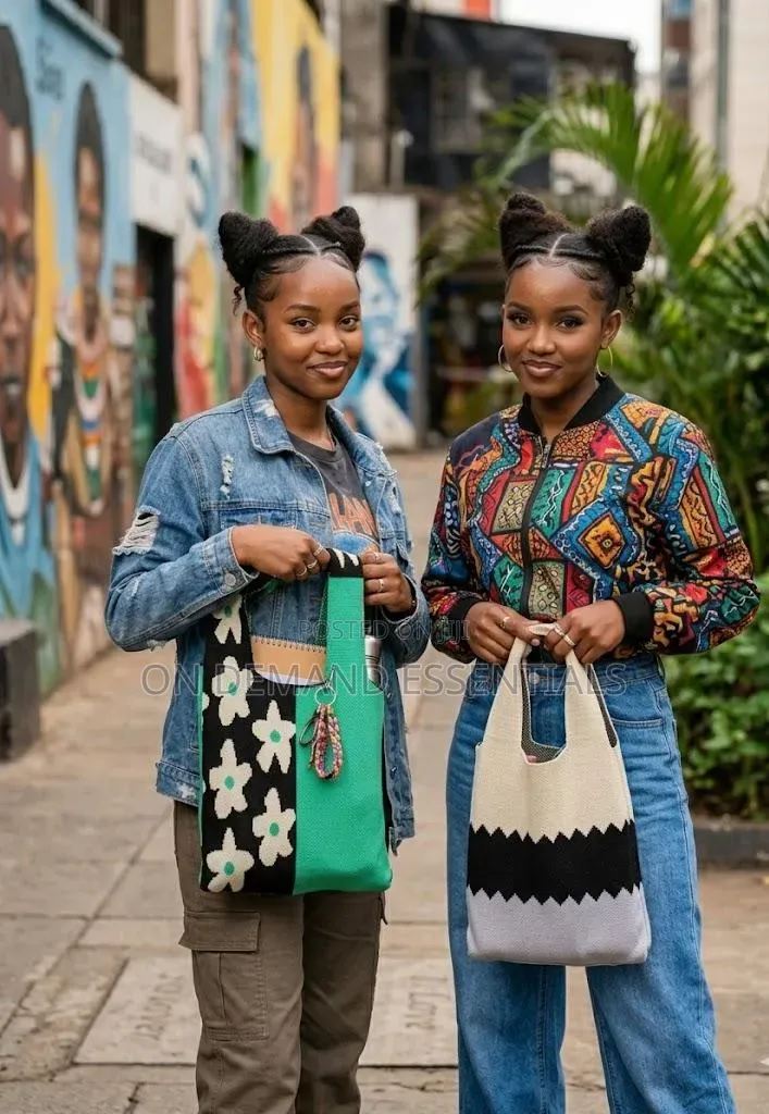 Fashion Knitted Women/Gen Z Wrist Bags
