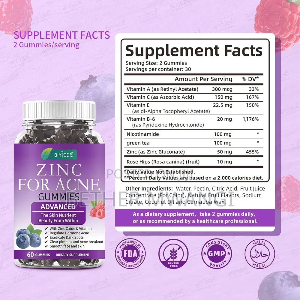 Biyodé Zinc for Acne Supplements in Kenya
