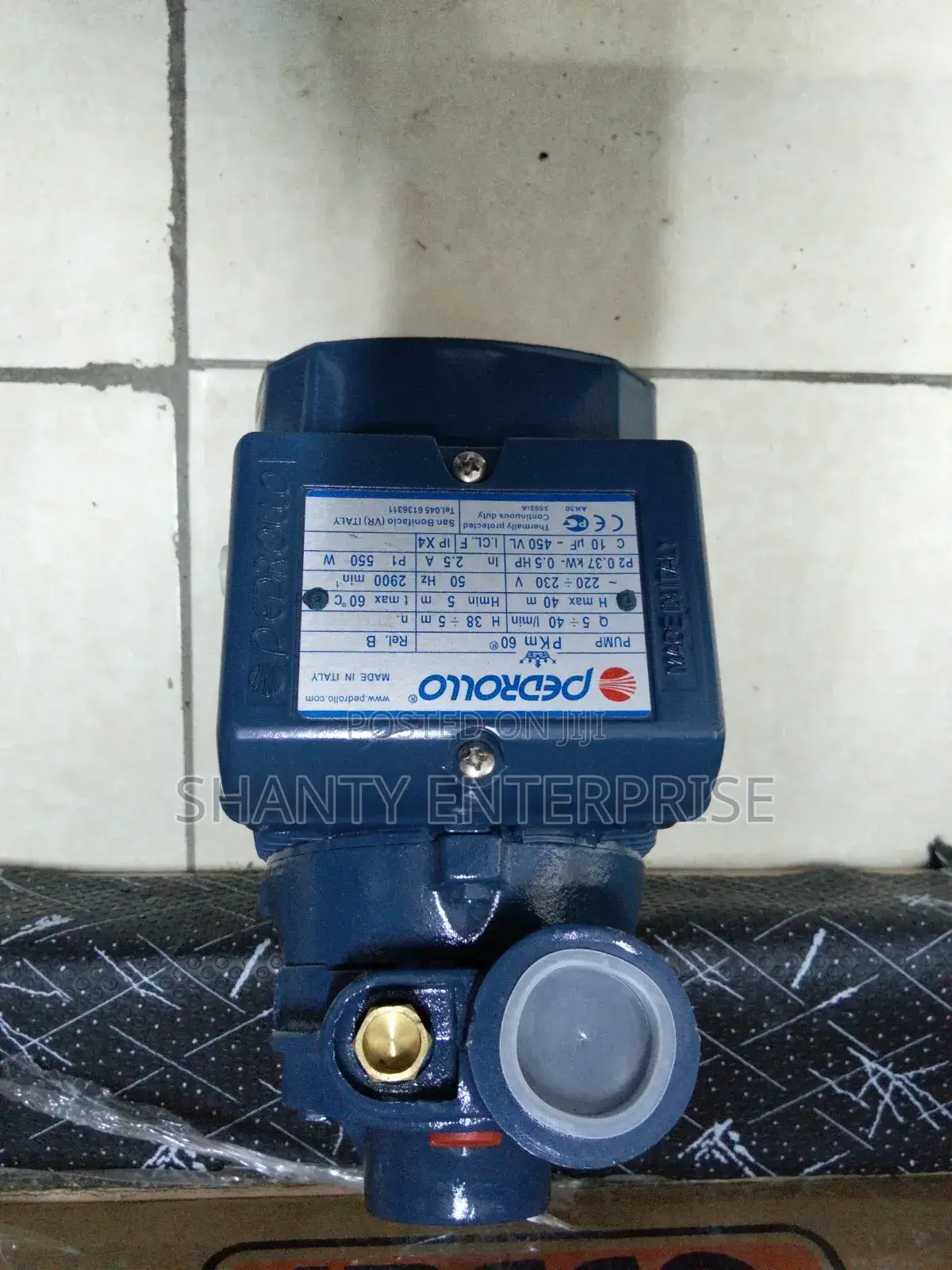 Pedrollo Pump 0.5hp