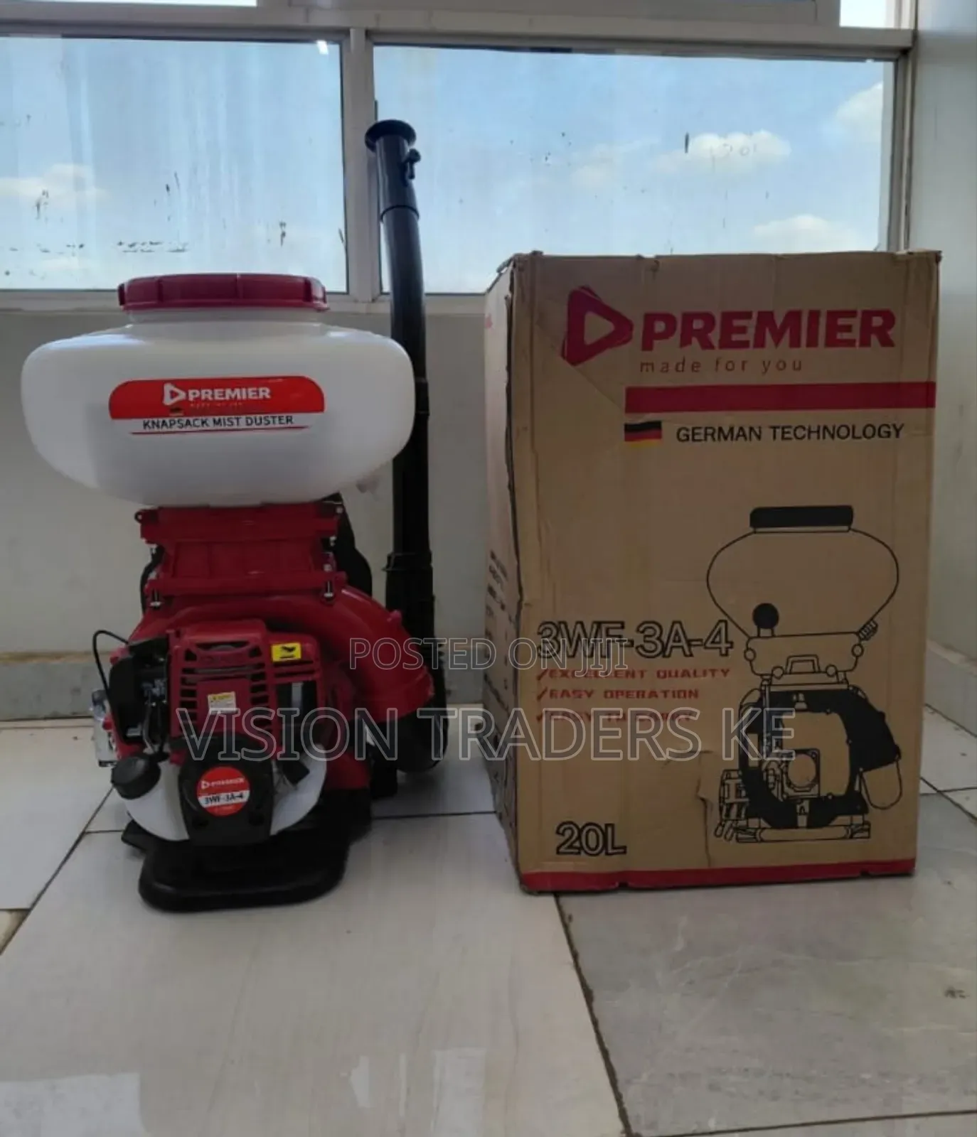 Premier 20l Knapsack Petrol Power Sprayer 4 Stroke