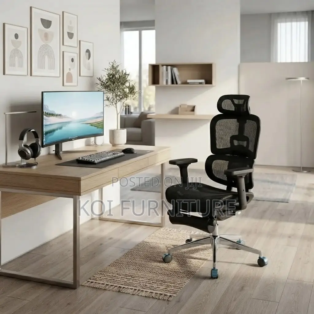 Office Chairs; Mesh Fabric Orthopedic Executive Office Chair