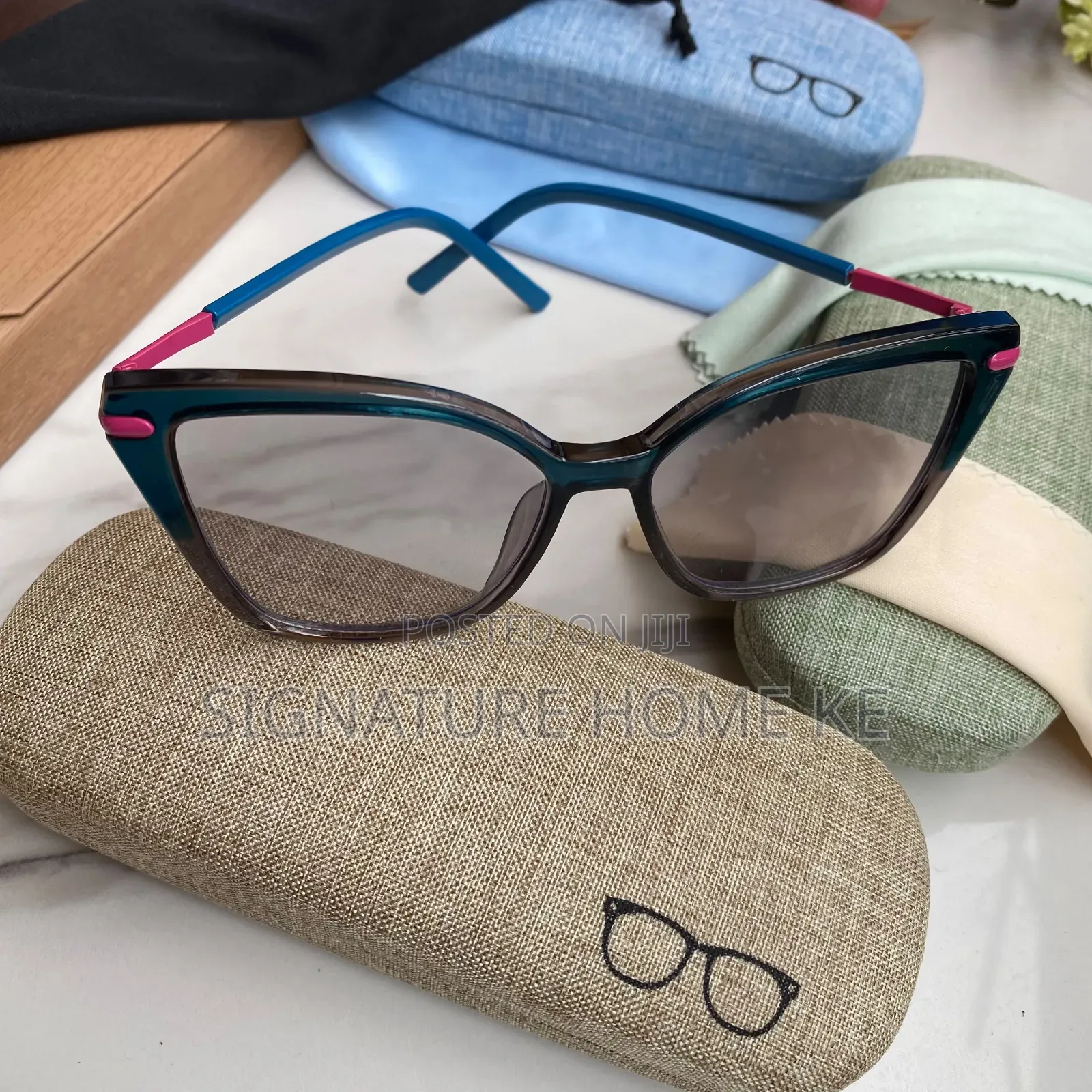 Blue Block + Photocromatic Sunglasses(sunnies+casing+wipe)