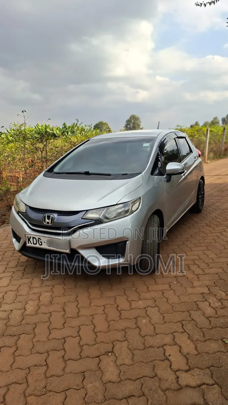 Honda Fit 2014 Silver