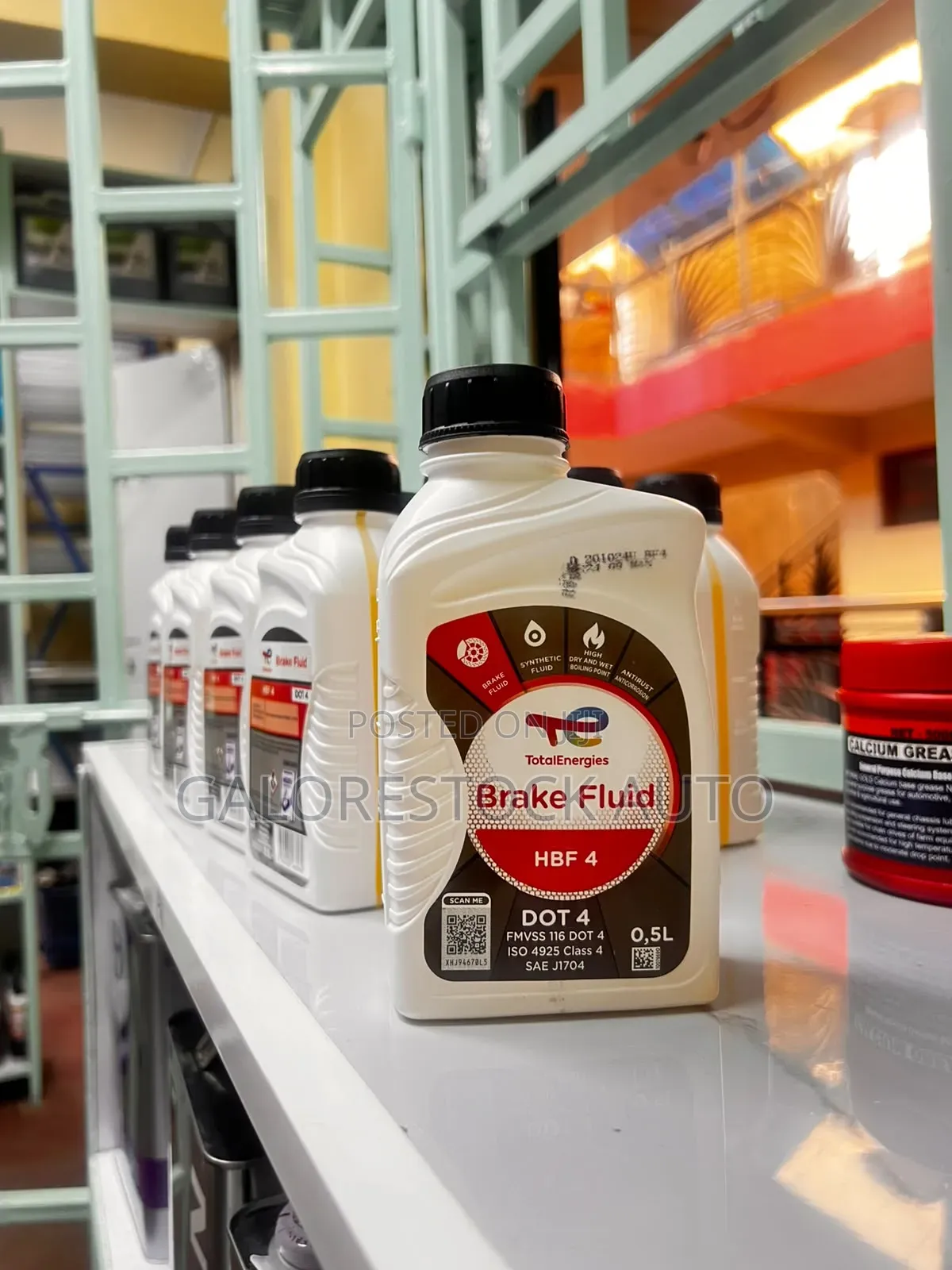 Total Brake Fluid Hb4 Dot 4 0.5l