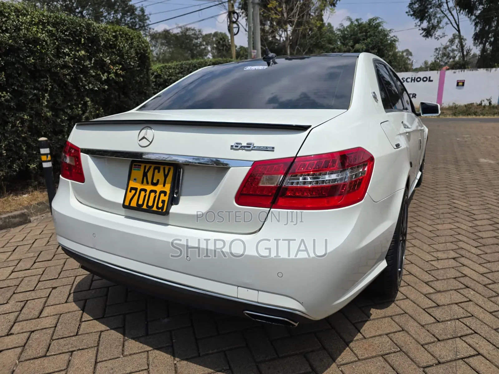 Mercedes-Benz E250 2013 White
