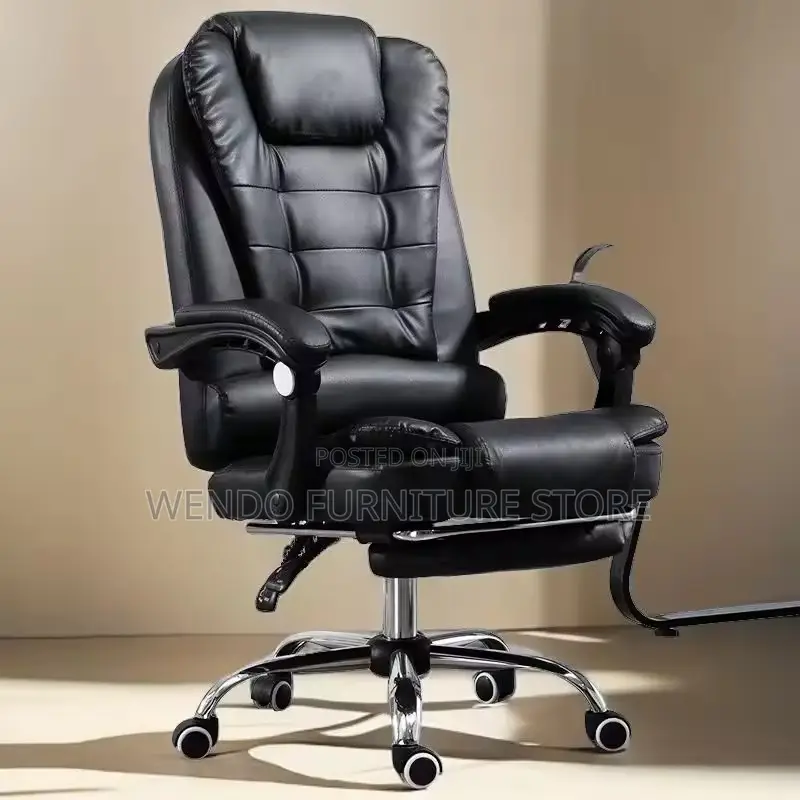 Office Chairs; Leather Executive High Backrest Director Manage Chair
