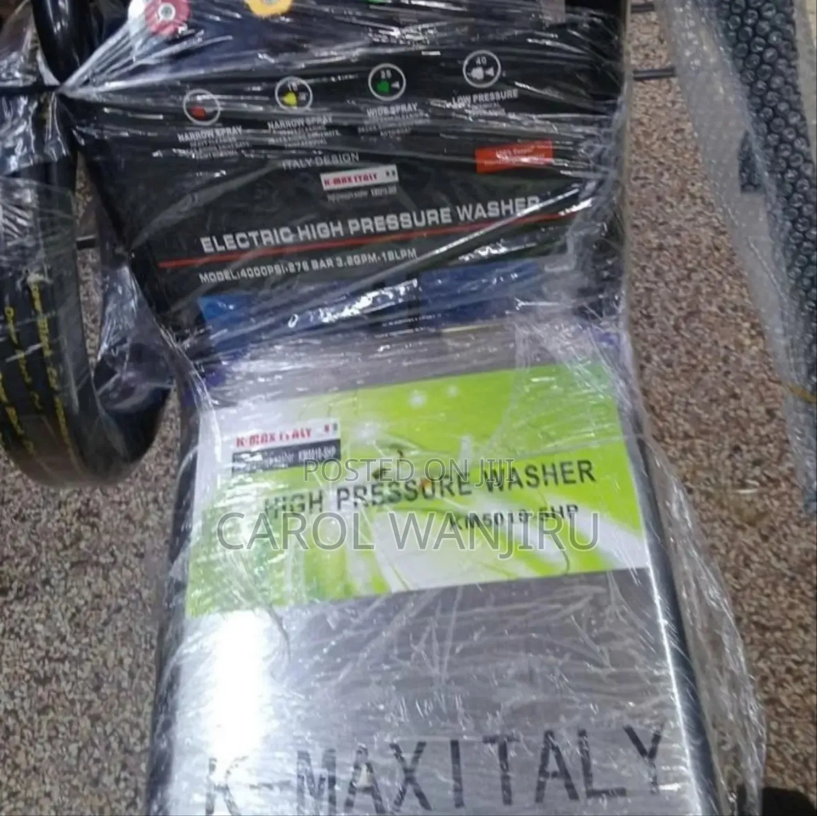 New 4000OPsi K -Max Italy Electric Car Wash/4000