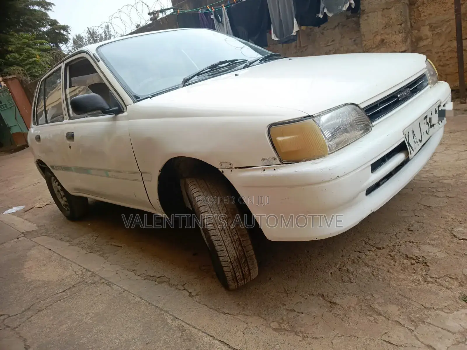 Toyota Starlet 1996 White