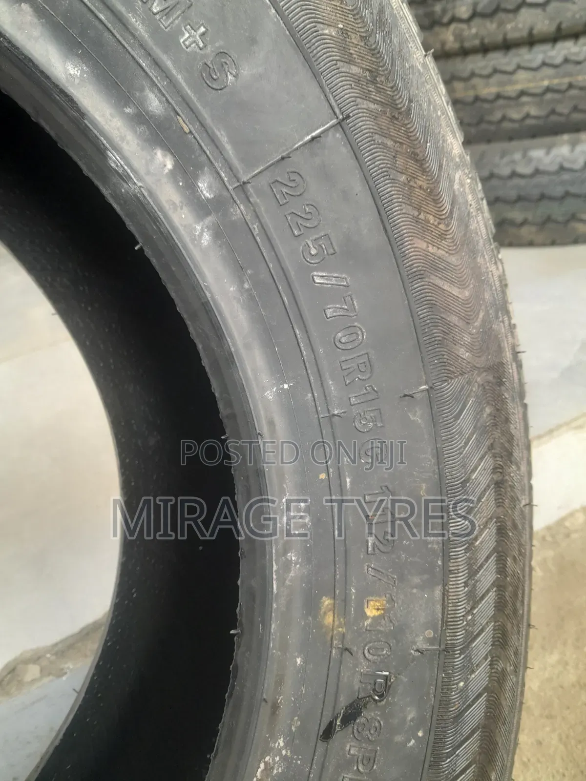 Brand New Mirage Tyres 225/70r15 - Heavy Duty Long Lasting