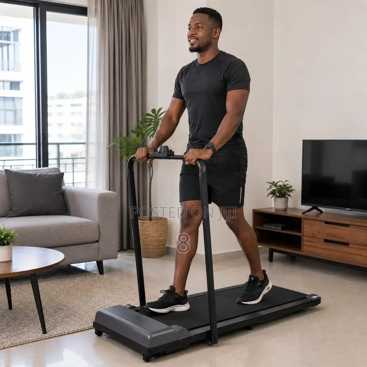 Walking Pad Exercise Treadmill With Handle