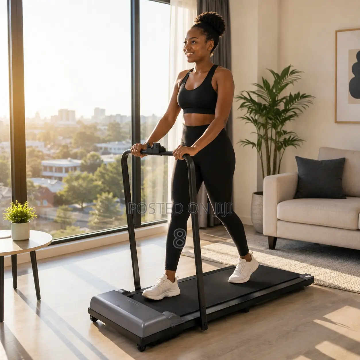 Electric Walking Pad Treadmill for Home Fitness