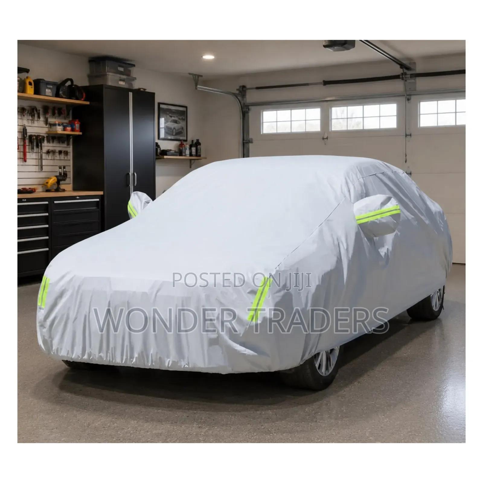Universal Grey Car Cover With Fleece