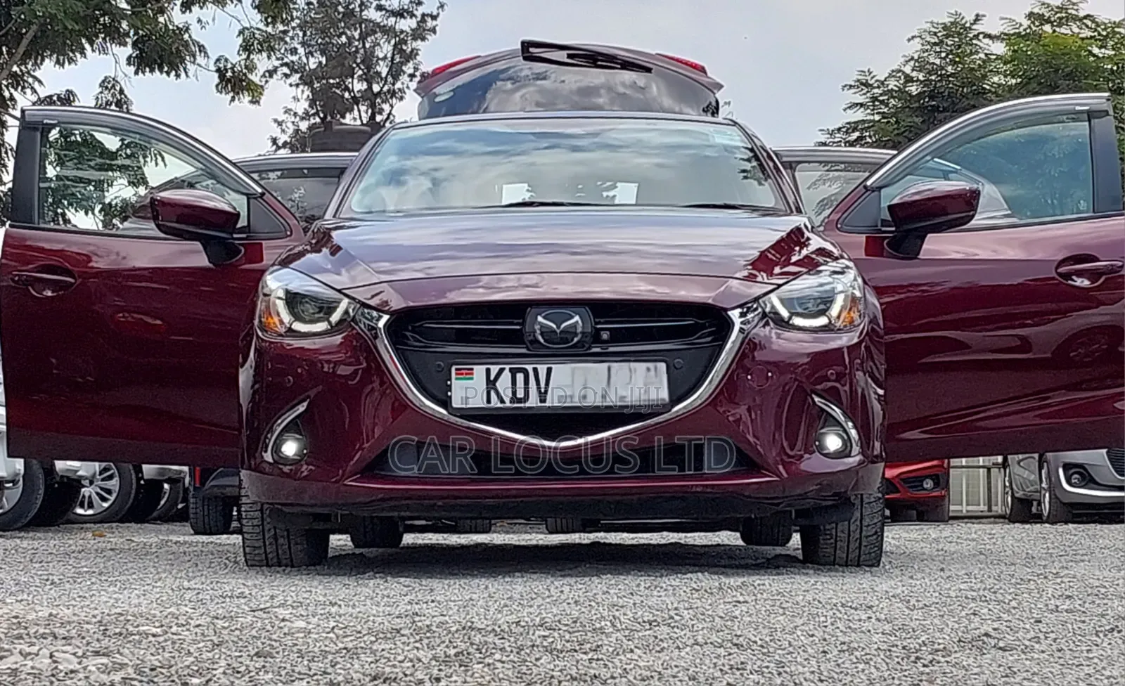 Mazda Demio 2018 Maroon