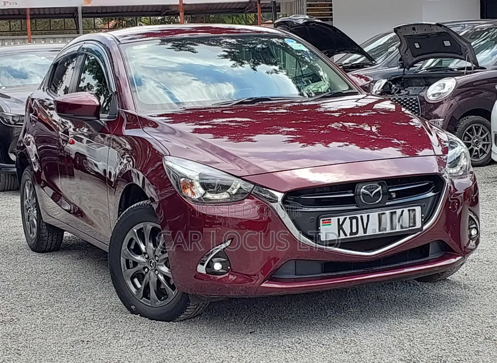 Mazda Demio 2018 Maroon