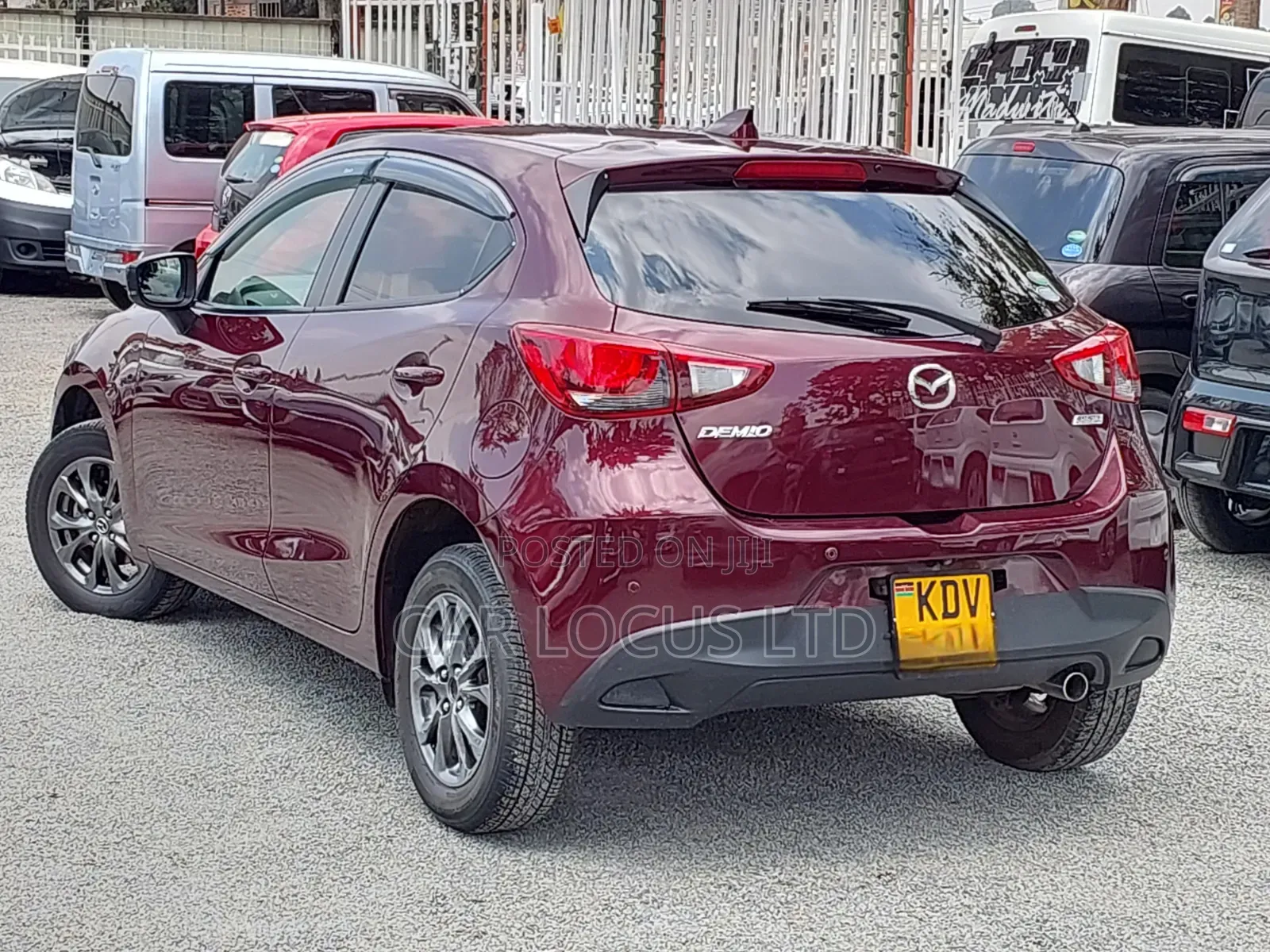 Mazda Demio 2018 Maroon